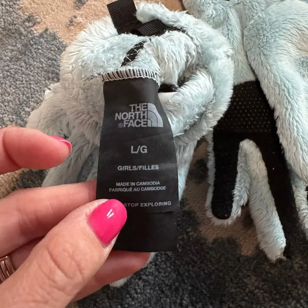 Girls the north face Gloves